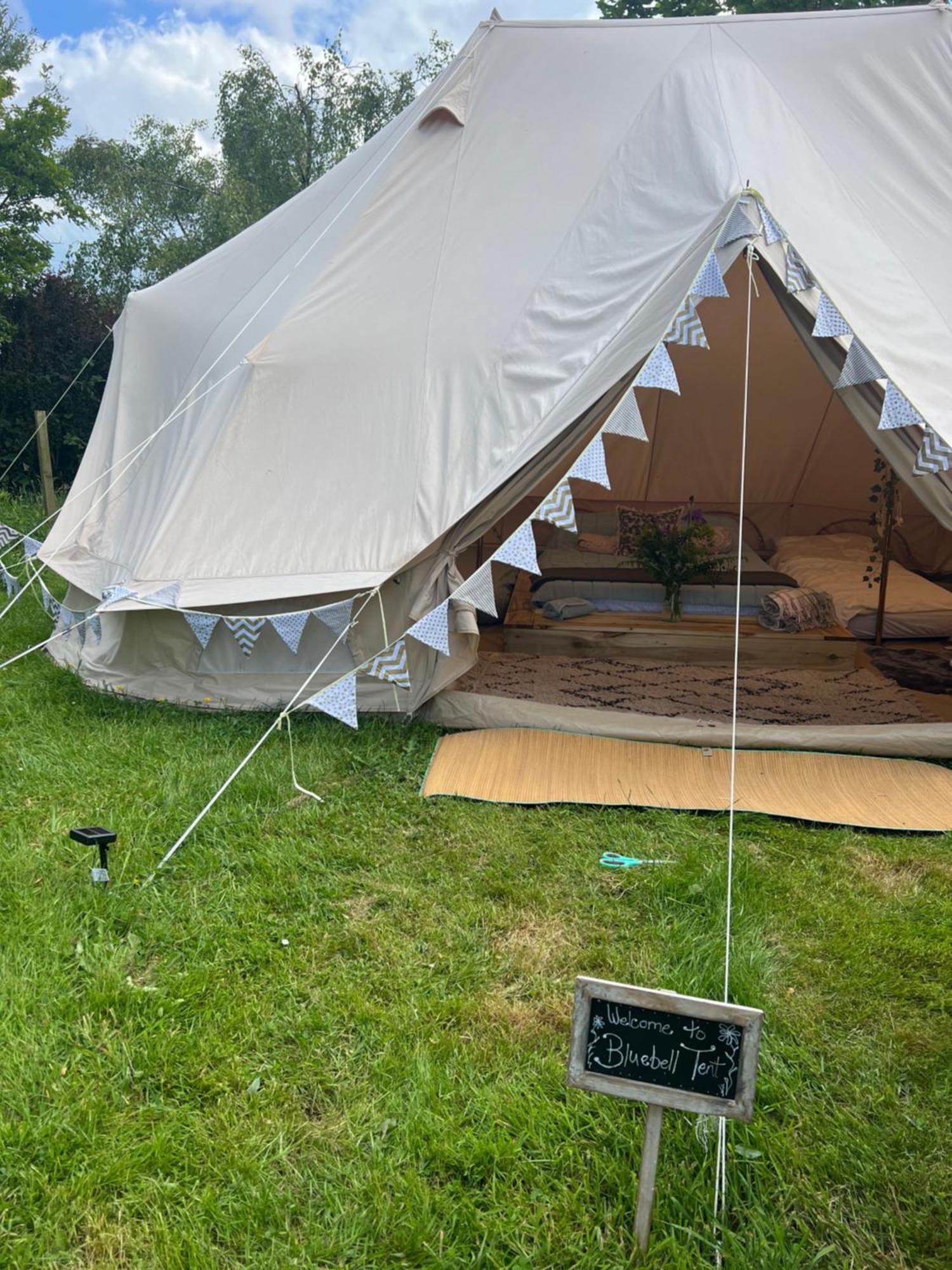 Ardkeen Bluebell Tent At Ballyward Croft מראה חיצוני תמונה